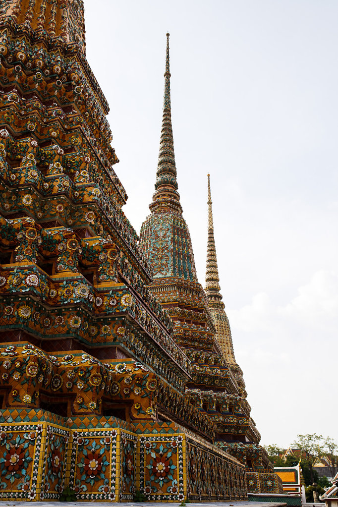 Prang around Wat Pho